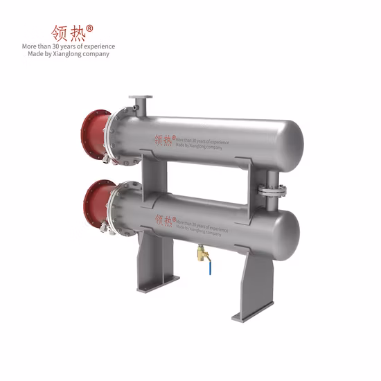 Horizontal Lubricating Oil Pipeline Circulation Process Inline Heater for Industrial